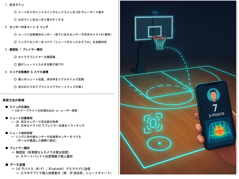 光とデータのアリーナ